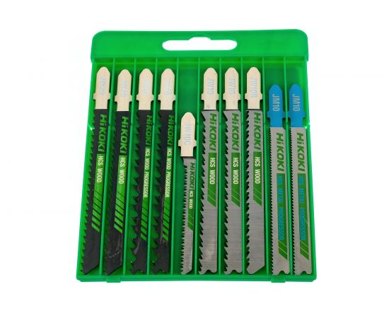 Пилки в боксе 10 шт для лобзика HiKOKI 750049 