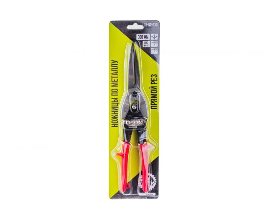 Ножницы по металлу ON 300 мм, однокомпонентная ручка 09-02-030 