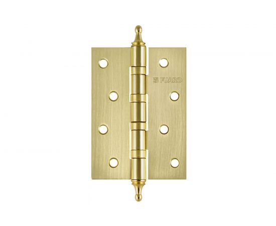 Универсальная петля Fuaro 4BB/A/BL 100x75x2,5 SB мат. золото БЛИСТЕР 30973 