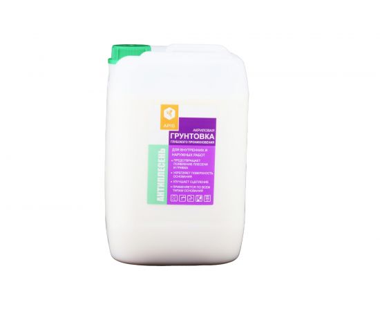 Грунтовка глубокого проникновения APIS Антиплесень, белый, канистра 10 кг 4665296510198 