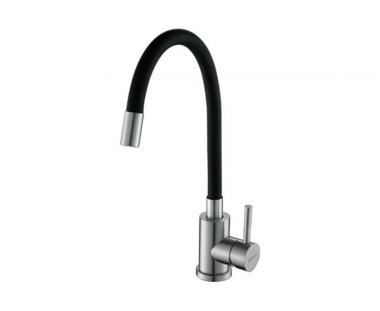 Смеситель для кухни SHIMIZU с гибким изливом black-S smz 1006557 