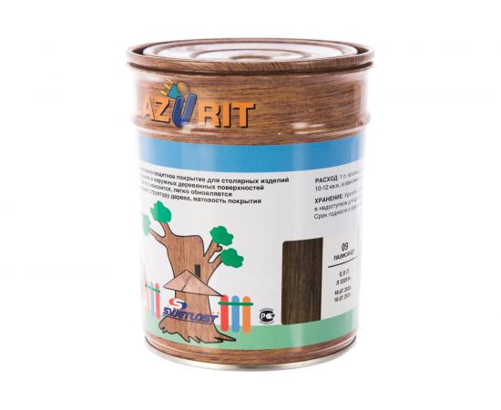 Декоративное покрытие для дерева Goodhim Lazurit палисандр, 0,9 л 72983 