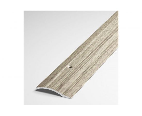 Порог разноуровневый алюминиевый (39.4 мм; 0.9 м; декоративный; дуб беленый) Лука 00000001777 