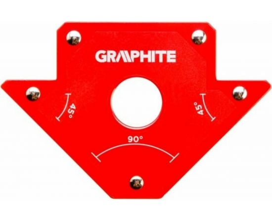 Угольник магнитный сварочный (102x155x17 мм) GRAPHITE 56H902 