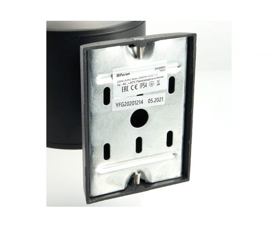 Садово-парковый светильник FERON серии Сиэтл, НБУ, DH0903 230V без лампы E27 черный 11654 – изображение 2