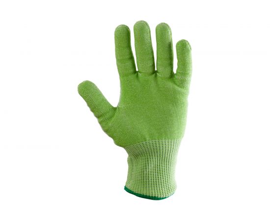 Перчатки из полиэтиленовой пряжи от порезов Jeta Safety Самурай 02 Грин 5 класс JC051-С02/XXL – изображение 2