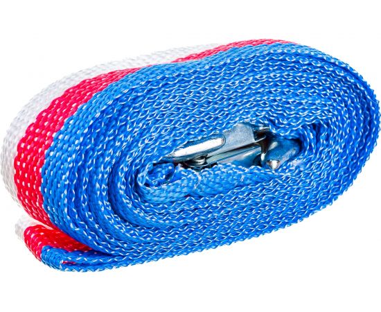 Буксировочный ленточный трос Nova Bright в пакете, 3.5 т, 5 см х 4.6 м, 2 крюка 46828 – изображение 2