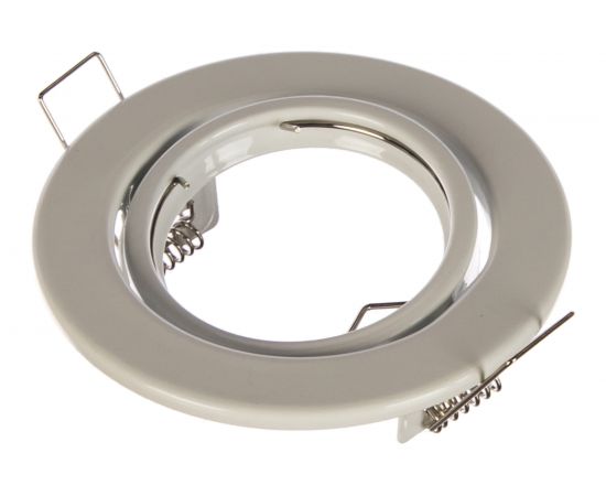 Штампованный поворотный светильник ЭРА ST2A WH MR16,12V/220V, 50W белый C0043805 – изображение 2