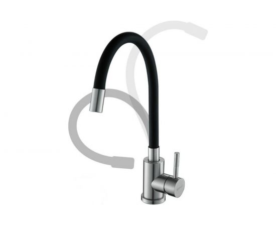 Смеситель для кухни SHIMIZU с гибким изливом black-S smz 1006557 – изображение 2