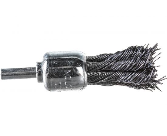 Щетка-крацовка концевая со шпилькой для дрели, 17 мм РемоКолор 45-2-502 – изображение 2