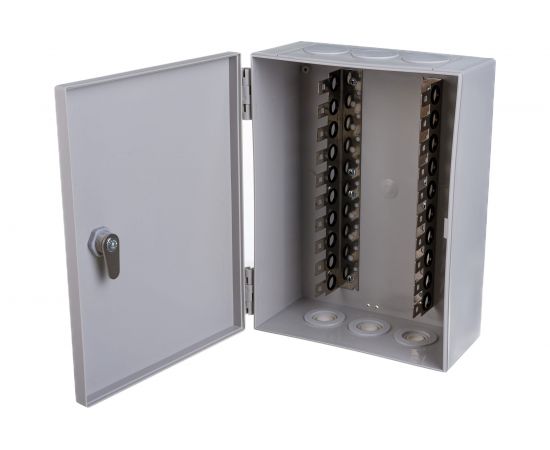 Настенный распределительный бокс на 10 плинтов до 100 пар NIKOMAX NMC-WBPL10-PK – изображение 3