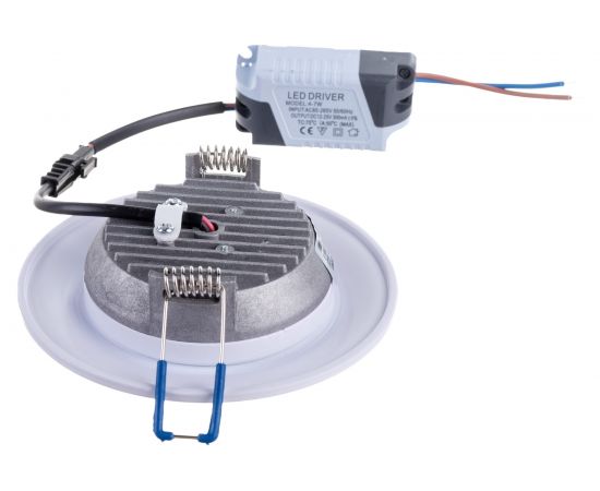 Встраиваемый светильник FERON светодиод 7W, 560 Lm, 4000К, белый, AL631 28937 – изображение 3