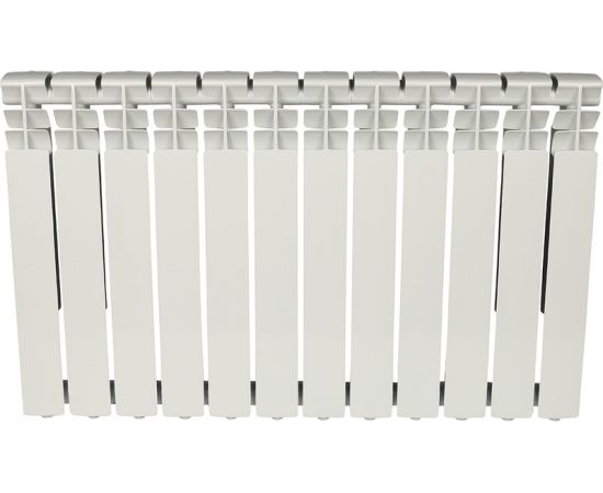 Алюминиевый радиатор ROMMER Optima 500 12 секций RAL9016 89560 – изображение 3