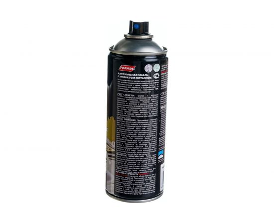Аэрозольная эмаль PARADE METAL SPRAY R-3012 Хром эффект Лк-00001275 – изображение 3