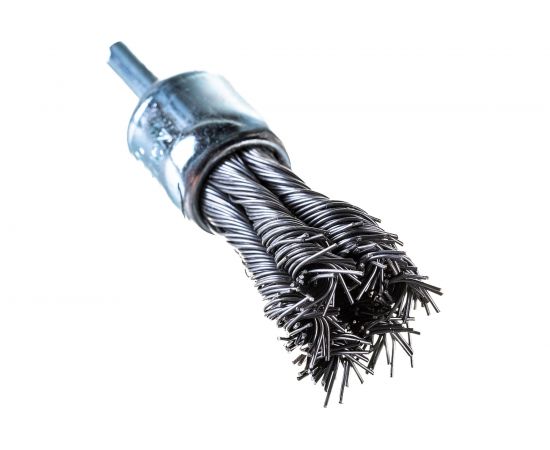 Щетка-крацовка концевая со шпилькой для дрели, 17 мм РемоКолор 45-2-502 – изображение 3