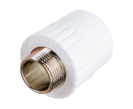 Муфта RTP PN25 комбинированная, наружная резьба, D32х3/4 мм 10667 – изображение 3