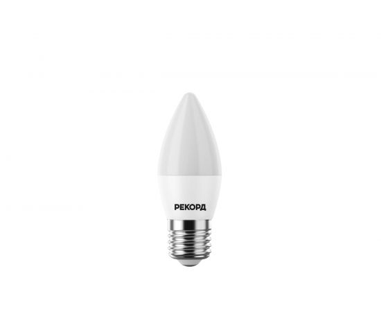 Светодиодная лампа РЕКОРД LED B37 7W Е27 3000К 23881 – изображение 5