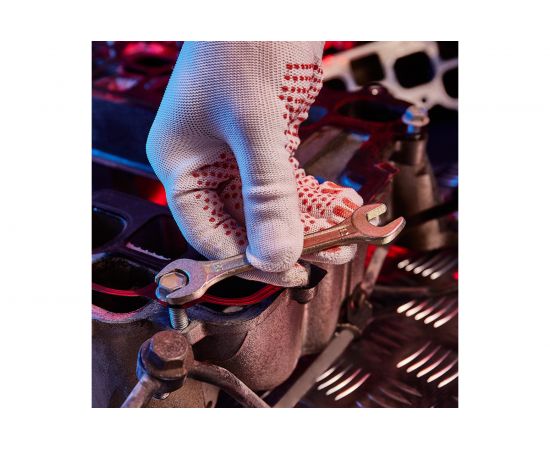 Гаечный рожковый ключ желтый цинк REXANT 12х13 мм 12-5826-2 – изображение 5