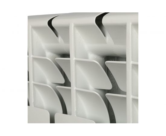 Алюминиевый радиатор ROMMER Optima 500 12 секций RAL9016 89560 – изображение 7