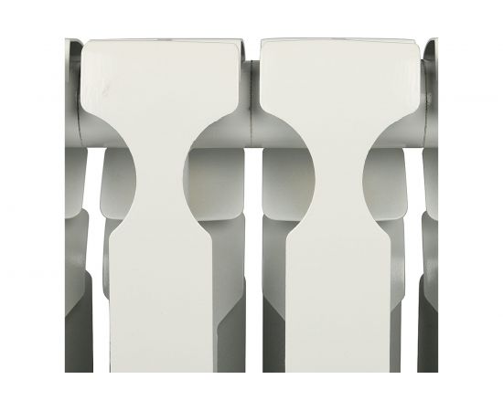 Алюминиевый радиатор ROMMER Optima 500 12 секций RAL9016 89560 – изображение 9