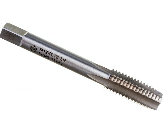 Метчик м/р М 12 х1.75 Р6М5 левая Туламаш 102581 