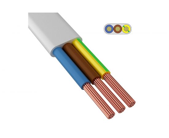 Провод ПБГВВ/ПУГСП ККЗ 3x2,5 кв.мм 100 м ГОСТ 01-8353-1 