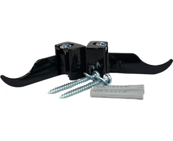 Угловой регулируемый кронштейн RIFAR 2 штуки, антрацит КРУРЦ9005 