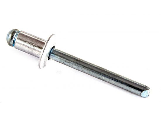 Заклепка КРЕП-КОМП алюминий/сталь, 2,4x8, 100 шт., 4,0-5,5 мм, SRC за248мф 