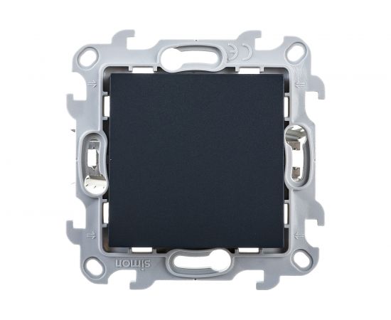 Переключатель Simon Push&Go, графит 2420201-038 