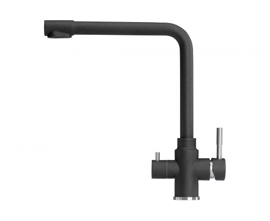 Смеситель для кухонной мойки RUSH с фильтром MS9035-33Black 