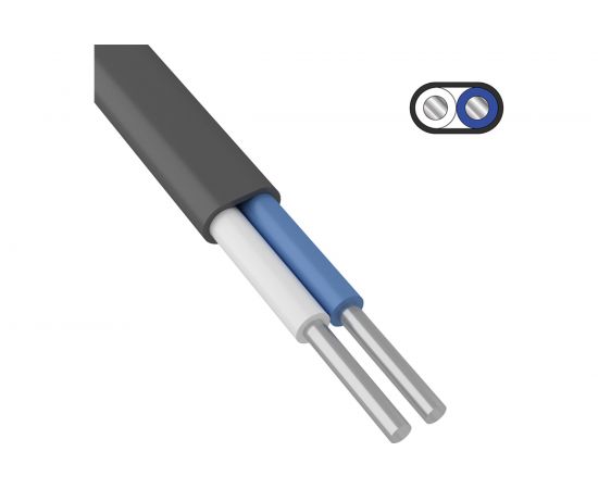 Алюминиевый кабель АВВГ-П ККЗ 2x4,0 кв.мм 200 м ГОСТ 01-8751 