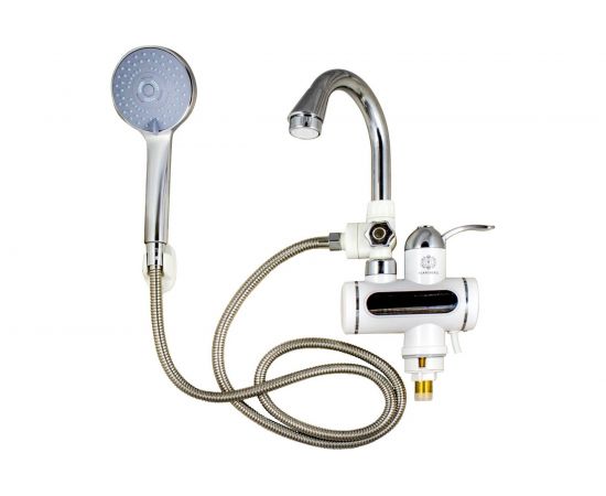 Электрический проточный водонагреватель TSARSBERG с душем TSB-WH1526 