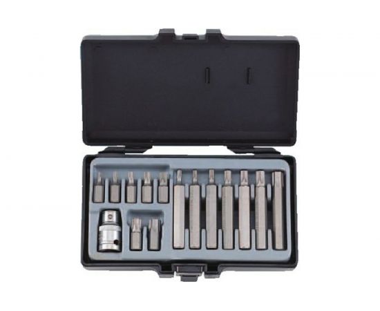 Набор бит TORX 15 шт. FORCE 4156 
