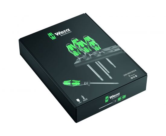Набор отверток Wera, Kraftform Plus Lasertip с подставкой, 6 предметов, WE-105622 – изображение 2