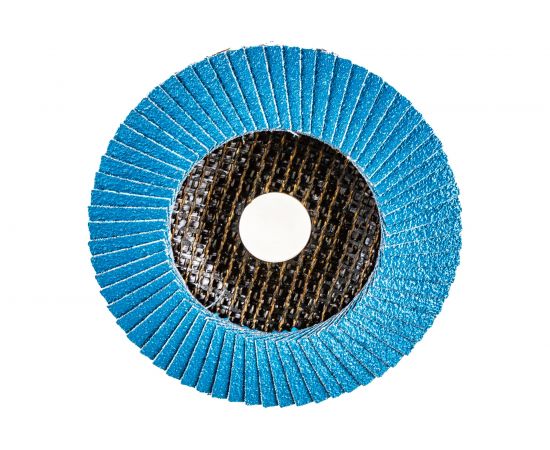 Диск лепестковый Inox (115х22 мм; Р60) Karbosan 82100 – изображение 2