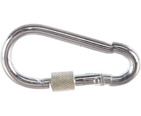 Карабин с предохранительной гайкой Метизный двор 8 мм 2 шт. 4690441031693 – изображение 2