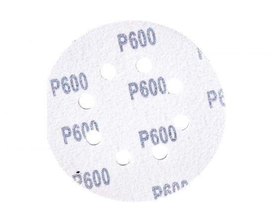 Круги шлифовальные алюминий-оксидные с отверстиями (5 шт; 125 мм; Р600) FIT 39678 – изображение 2