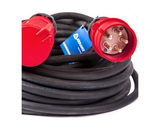Промышленный силовой удлинитель КГ 5х4 50м АТЛАНТ CORD_KG5_4_50 – изображение 2