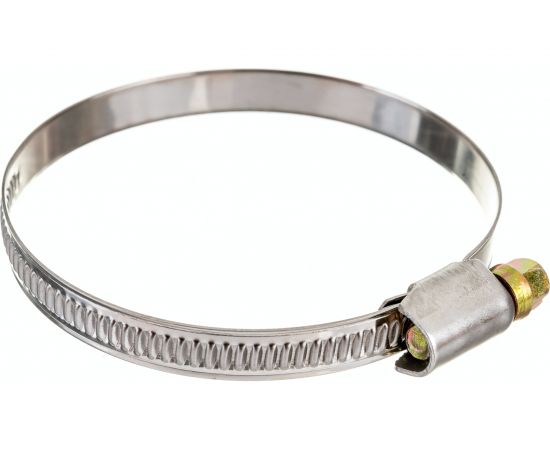 Червячный хомут РОССНА 50х70 мм 2 3/4"" нержавеющая сталь, винт, 5 шт. Р860723 DIY – изображение 2