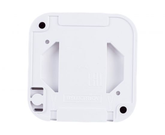 Розетка Bylectrica 1-местная ОУ IP54, серия ПРАЛЕСКА АКВА, белый, РА16-296 – изображение 2