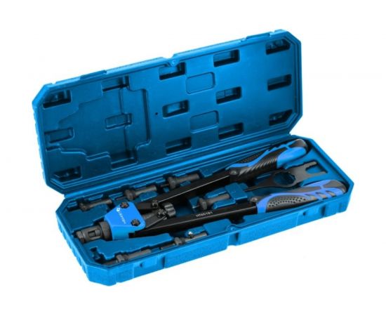 Двуручный заклепочник Hogert Technik для резьбовых заклепок, M3-M6, M8, M10 HT2C181 – изображение 2