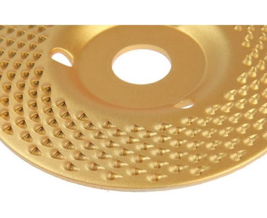 Чашка обдирочная полувыпуклая по дереву (125х22 мм) для УШМ TUNDRA 5470943 – изображение 2