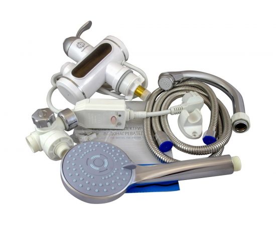 Электрический проточный водонагреватель TSARSBERG с душем TSB-WH1526 – изображение 3