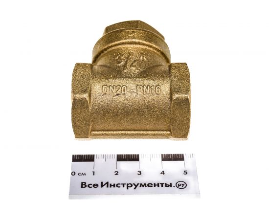 Обратный клапан ITAP горизонтальный, муфтовый, 3/4 ART 130 – изображение 3