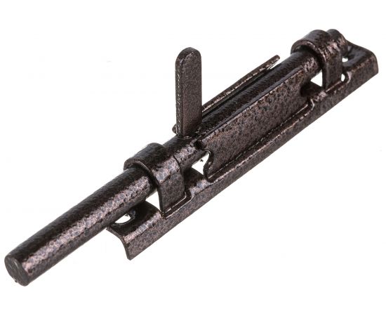 Накладная задвижка Домарт точёная ручка, медь антик 170295 – изображение 3