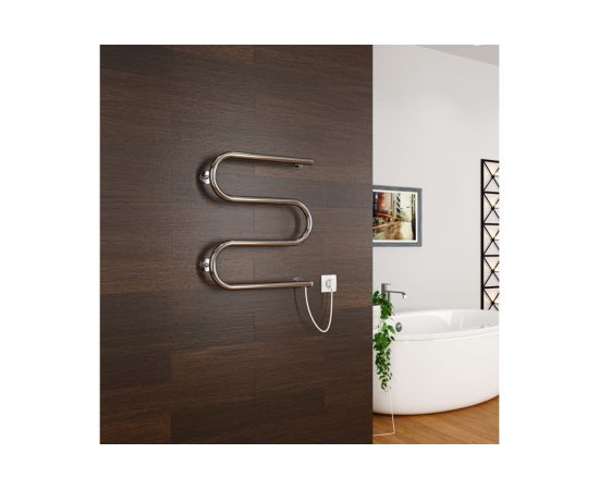 Электрический полотенцесушитель Zox М 60x50 кнопочный выкл, 192 Вт 541707 – изображение 3