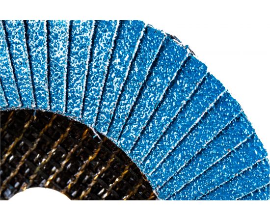 Диск лепестковый Inox (115х22 мм; Р60) Karbosan 82100 – изображение 3