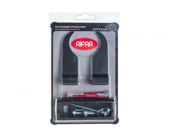 Угловой регулируемый кронштейн RIFAR 2 штуки, антрацит КРУРЦ9005 – изображение 3