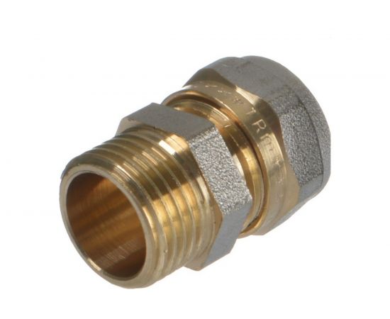 Патрубок Terma 1/2"x16 мм штуцер-цанга TRm 01001 35056 – изображение 3