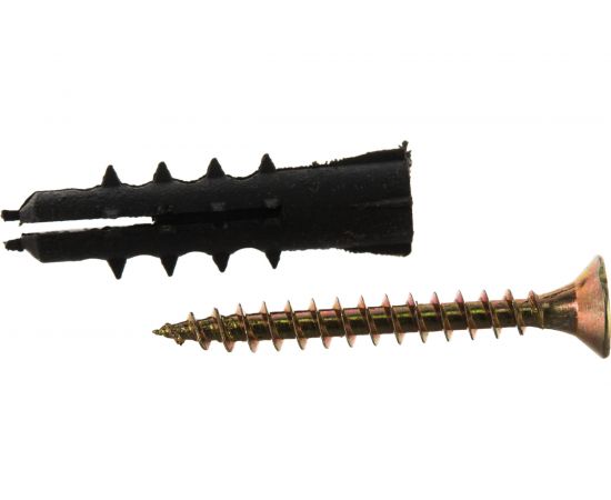 Пакет дюбель РДК Метизный двор 6х30мм + шуруп 4х35мм 15 шт. 4607173902139 – изображение 4